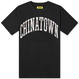 NWT CHINATOWN MARKET MONEY ARC BLACK T-SHIRT